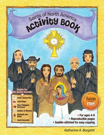 Saints of North America Activity Book - Katherine Borgatti