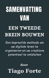 Samenvatting Van Een tweede brein bouwen Een beproefde methode om uw digitale leven te organiseren en uw creatieve potentieel te ontsluiten door Tiago Forte