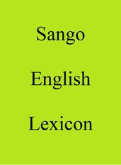 Sango English Lexicon