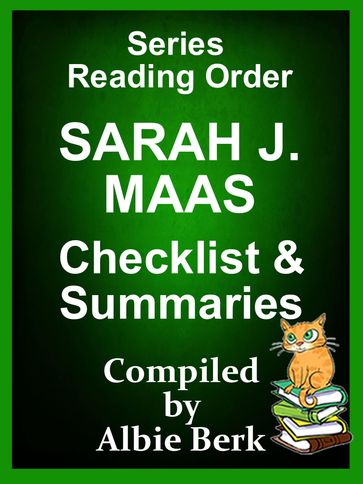Sarah J. Maas: Series Reading Order - with Summaries & Checklist - Albie Berk