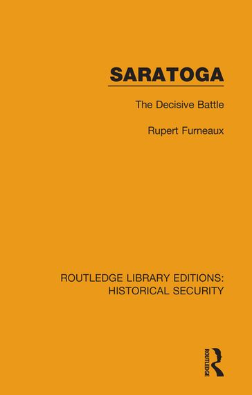 Saratoga - Rupert Furneaux