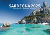 Sardegna 2025. Calendario da parete 16 mesi. Settembre 2024-dicembre 2025