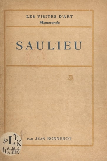 Saulieu et Thil-en-Auxois - Jean Bonnerot