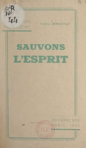 Sauvons l esprit