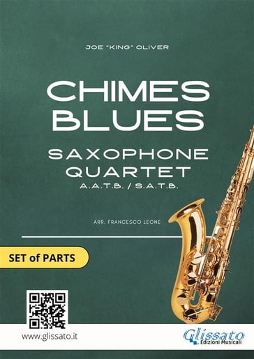 Saxophone Quartet sheet music: Chimes Blues (parts) - Francesco Leone - Joe