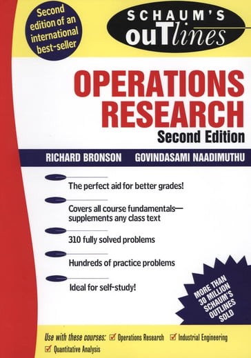 Schaum's Outline of Operations Research - Richard Bronson - Govindasami Naadimuthu