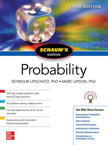 Schaum's Outline of Probability, Third Edition - Seymour Lipschutz - Marc Lipson