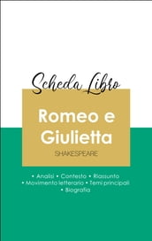 Scheda libro Romeo e Giulietta (analisi letteraria di riferimento e riassunto completo)