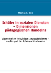 Schüler in sozialen Diensten - Dimensionen pädagogischen Handelns