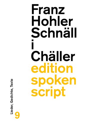 Schnäll i Chäller - Franz Hohler