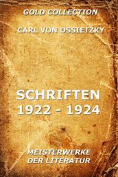 Schriften 1922 - 1924