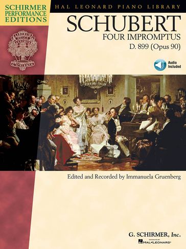 Schubert - Four Impromptus, D. 899 (0p. 90) (Songbook) - Franz Schubert