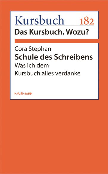 Schule des Schreibens - Cora Stephan