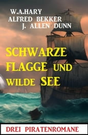 Schwarze Flagge und wilde See: Drei Piratenromane