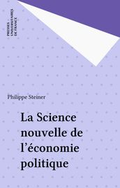 La Science nouvelle de l économie politique