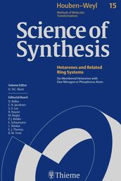 Science of Synthesis: Houben-Weyl Methods of Molecular Transformations Vol. 15