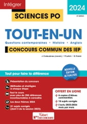 Sciences Po - Concours commun des IEP 2024 - Tout-en-un