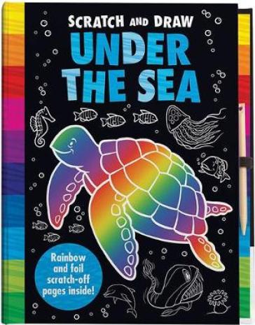 Scratch & Draw Ocean Animals - Scratch Art Activity Book - Susie Linn