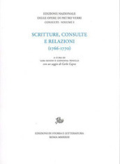 Scritture, consulte e relazioni (1766-1770)