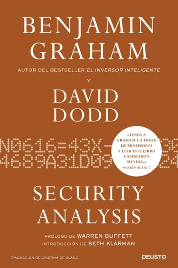 Security analysis - Benjamin Graham