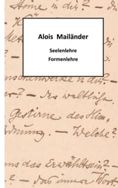 Seelenlehre - Formenlehre