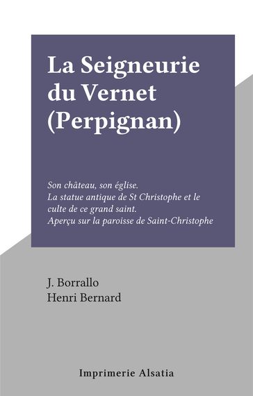 La Seigneurie du Vernet (Perpignan) - J. Borrallo