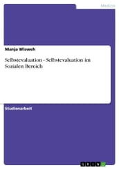 Selbstevaluation - Selbstevaluation im Sozialen Bereich