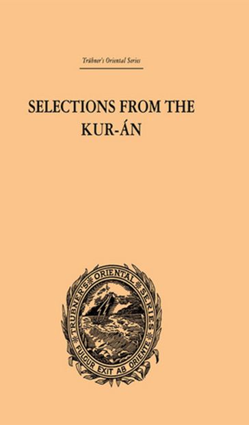 Selections from the Kuran - Edward William Lane