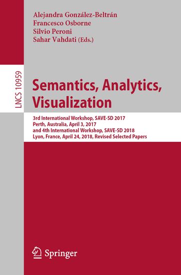 Semantics, Analytics, Visualization