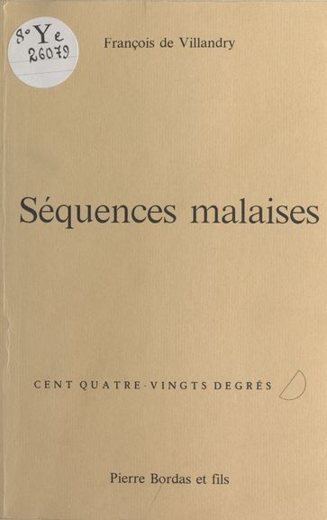 Séquences malaises - François de Villandry - Jacques Hérold