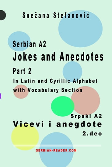 Serbian A2 Jokes and Anecdotes Part 2 / Srpski A2 Vicevi i anegdote 2. deo - Snezana Stefanovic