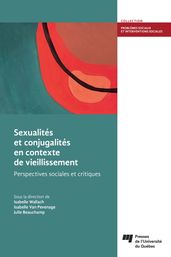 Sexualités et conjugalités en contexte de vieillissement