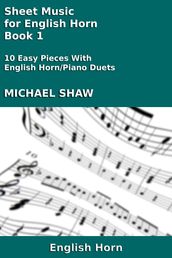 Sheet Music for English Horn: Book 1