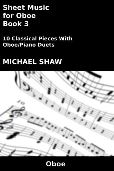 Sheet Music for Oboe: Book 3 - Michael Shaw