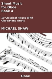 Sheet Music for Oboe: Book 4