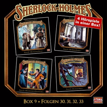 Sherlock Holmes - Die geheimen Fälle des Meisterdetektivs, Box 9: Folgen 30, 31, 32, 33 - Arthur Conan Doyle - Marc Gruppe