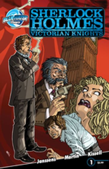 Sherlock Holmes: Victorian Knights #1 - Ken Janssens - Matt Martin