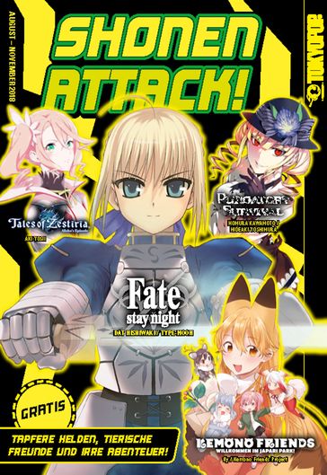 Shonen Attack Magazin #6 - Gin Zarbo - Nagabe - Okusho - Shizumu Watanabe - Taisuke Umeki - Yûki Tabata