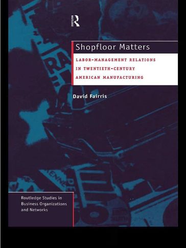 Shopfloor Matters - David Fairris