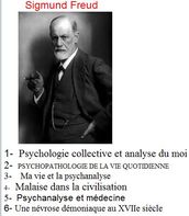 Sigmund FREUD la psychologie