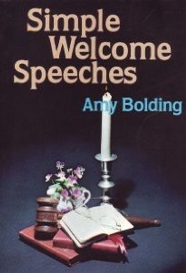 Simple Welcome Speeches (Pocket Pulpit Library) - Amy Bolding