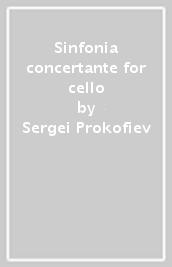 Sinfonia concertante for cello