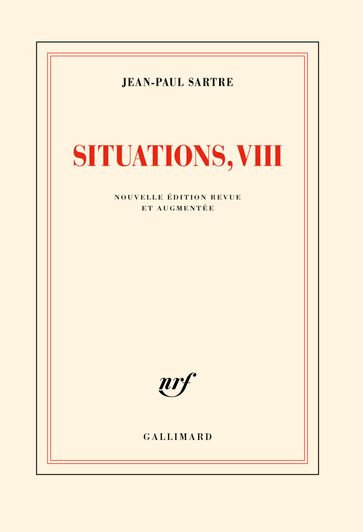 Situations (Tome 8) - Jean-Paul Sartre