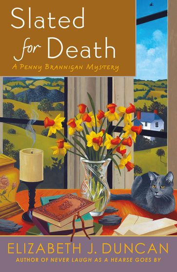 Slated for Death - Elizabeth J. Duncan