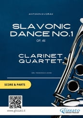 Slavonic Dance no.1 - Clarinet Quartet score & parts