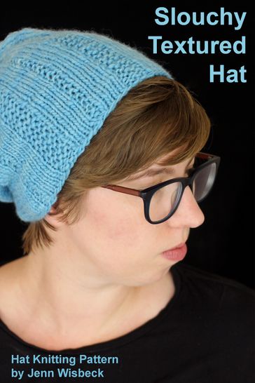 Slouchy Textured Hat - Jenn Wisbeck