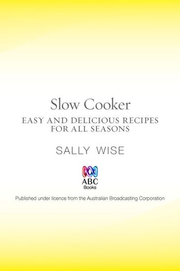 Slow Cooker - Sally Wise