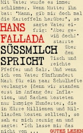 Süßmilch spricht