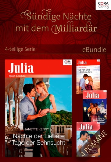 Sündige Nächte mit dem Milliardär - 4-teilige Serie - Kate Walker - Janette Kenny - Carole Mortimer - Lee Wilkinson