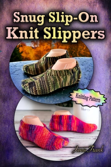 Snug Slip-On Knit Slippers - Janis Frank